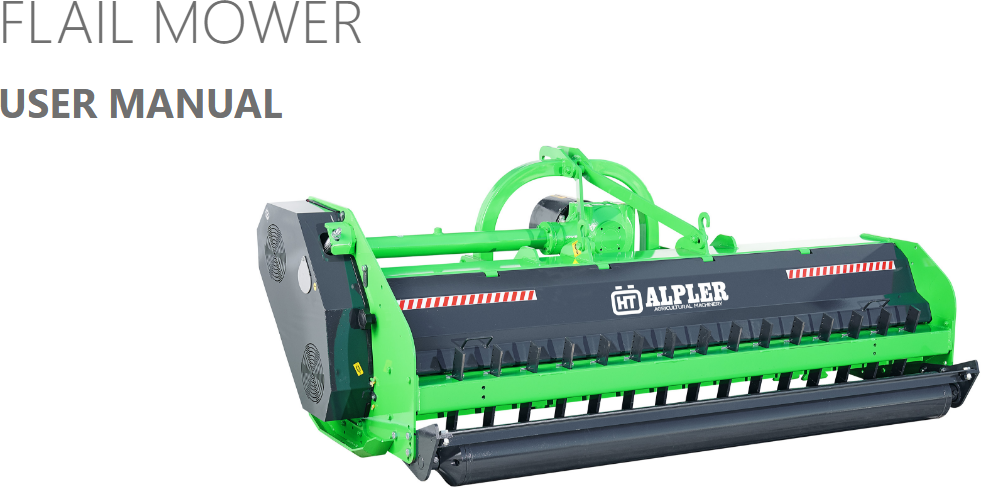 Flail Mower Product Manuals