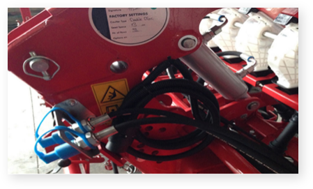 Seed Drill Depth Adjustor Mechanism For Single Disc and Double Discs Machines