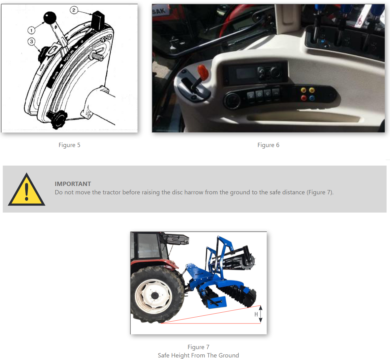 Vertical Tillage Machine Transport Position